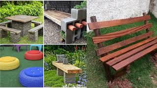 Garden benches: several models to inspire