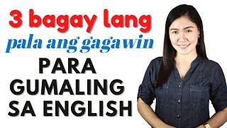 3 bagay lang pala ang gagawin para gumaling sa English ‖ English Everyday Habits ‖ Aubrey Bermudez