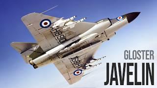 Javelin, The Flying Flat Iron Interceptor And Its Successor, The English Electric Lightning