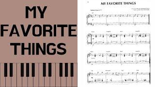 Coltrane, My Favorite Things, Piano [with score]