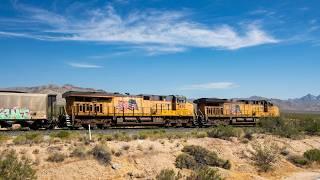 Low 'N Slow Descending Union Pacific's Cima Grade - Featuring a Tank Train!