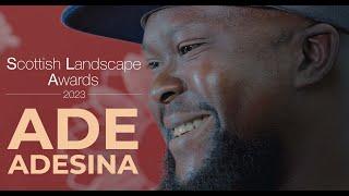 From the studio of Ade Adesina, on his art and the Scottish Landscape Awards 2023