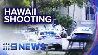 Two police officers dead after shooting in Hawaii | Nine News Australia