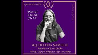 Women in Tech: Helena Samsioe -Founder & CEO | Globhe | World's Top 50 Women in Tech by Forbes