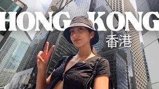 HONG KONG Vlog  |  First 24H Exploring Kowloon, Hong Kong Island & Dim Sums 