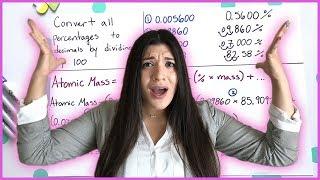 Isotopes, Percent Abundance, Atomic Mass | How to Pass Chemistry