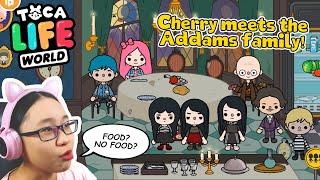 Toca Life World!!! - Cherry Meets The Addams Family - Let's Play Toca Life World!!!