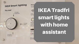 IKEA Tradfri smart light with HASSIO Home Assistant