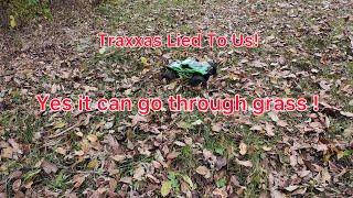 Traxxas Mini Maxx Speed Test + Some Bashing