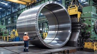 Largest Heavy Duty Steel Making Process - Inside Impressive Heavy Equipment Production Factory