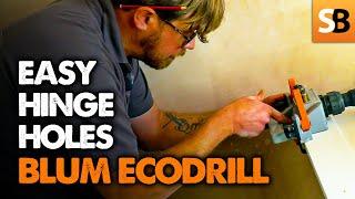 Easy Hinge Holes with Blum EcoDrill M31.1000 Jig