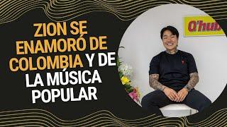 Zion se enamoró de Colombia y de la música popular