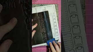 Mahogany is MAJESTIC #leather #dye #journal #diy #crafts #handmade #journaling #project #asmr