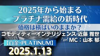 2025年から始まるプラチナ需給の新時代～価格は横ばいのままか？【#白金】(25.1.13)#商品先物/投資情報@Gold-TV_net