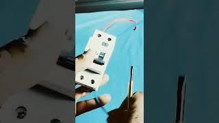 RCCB testing with battery #youtubeshorts