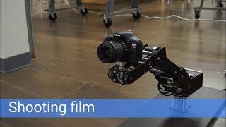 Shooting movie by Dorna Robotic Arm