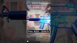 top 5 blue M4A1-S skins! #shorts #cs2