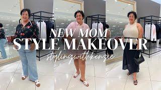 NEW MOM STYLE MAKEOVER - HER REACTION MADE ME CRY!