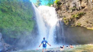 The famous Tegenungan waterfall in Bali, Gianyar and the closest to Denpasar City!