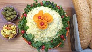 How to make salad olivieh/Persian chicken salad recipe