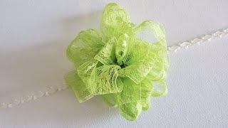 Easy way to make a lace bow