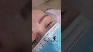 3D Härchenzeichnung Phibrows Microblading Augenbrauen