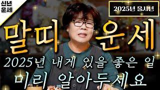 2025년 미리보는 을사년 말띠운세2025년 금전,귀인,문서운 한번에 다 들어온다! 말띠분들 인생이 바뀝니다! 54년생 66년생 78년생 90년생 말띠 운세