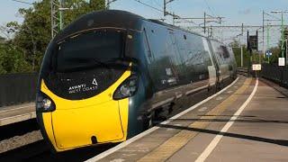 Avanti West Coast Pendolinos 390s At Speed  on the West Coast Mainline 2024 Volume 1