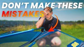  3 TRIMMING MISTAKES almost EVERY WINDSURFER MAKES