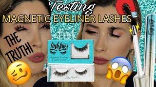 LASHLINER MAGNETIC LASHES & LINER Application Wear Test Overly Hyped ? The Truth After Tati's Review