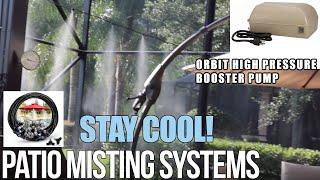 Orbit High Pressure Misting Pump | KEEP YOUR PATIO COOL | MISTING SYSTEM