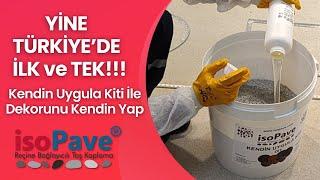 Türkiye'nin İlk Kendin Uygula Kiti! (Do It Yourself) Taş Halı