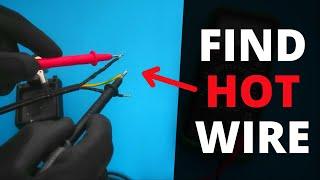 How To Test If A Wire Is Hot With A Multimeter (IN 6 STEPS)