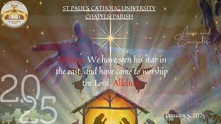 LIVE CATHOLIC 11:30AM |SOLEMNITY OF EPIPHANY OF THE LORD| January 5, 2025