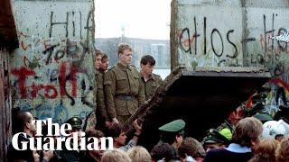 The fall of the Berlin Wall