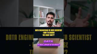 Data Engineering vs Data Science?? How to Choose ? #datascience #dataengineer