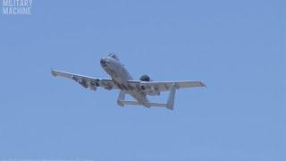 A-10 Thunderbolt (Warthog) in Action - BRRRRRRRRRT!