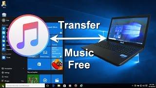 How to Transfer iTunes library to a NEW computer Windows 10 - Move itunes Music!!! - Free & Easy