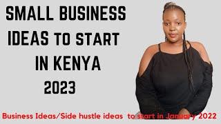 Small business ideas to start in Kenya 2024/Side Hustle Ideas Kenya. Best business ideas 2023 Kenya