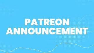 Tuts AEP Patreon Announcement Video!