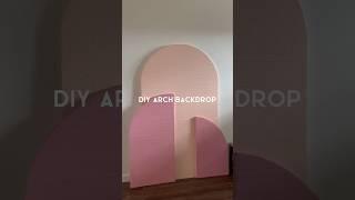 DIY ARCH BACKDROP   #archbackdrop #archbackdroptutorial #diyproject