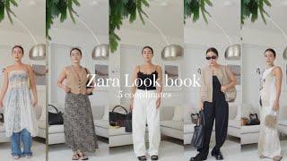 【ZARA LOOKBOOK】秋カラーを意識した購入品を使った5コーデ身長157cm