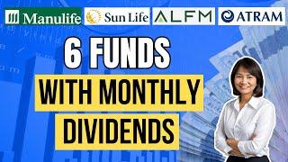 6 DIVIDEND PAYING FUNDS with MONTHLY DIVIDENDS for PASSIVE INCOME