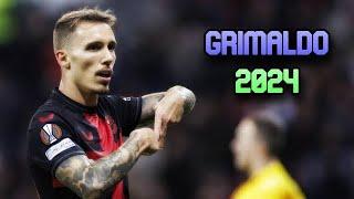 Alejandro Grimaldo 2024 ️ Skills and Goals ► LEVERKUSEN