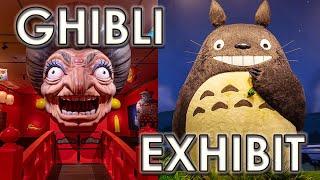 LIFE-SIZE Yubaba, Totoro, & Catbus at Studio Ghibli Exhibit | Facts About Studio Ghibli #59