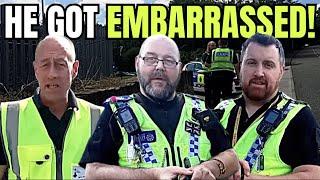 UK Cop Gets Destroyed By Auditor! He Gets The Laws Wrong!