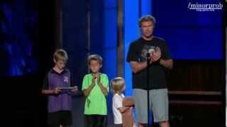 Will Ferrell showed up with his kids at Emmys 2013 (Korean sub)