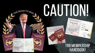 TRB MEMBERSHIP HANDBOOK |️BEWARE!️| TRB Membership Handbook Review | TRB Handbook | TRB Membership