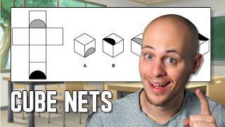 11+ NVR: How to Solve Cube Net Questions