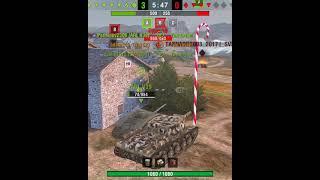 У КРУШИТЕЛЯ ПРИГОРЕЛО  WOT BLITZ #Shorts